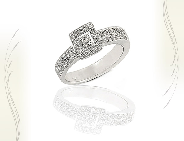 סוליטרים - טבעות אירוסין - SRE-1490